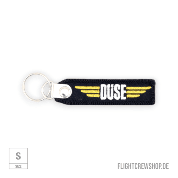 Stoff-Schlüsselanhänger Düse Wings (klein)